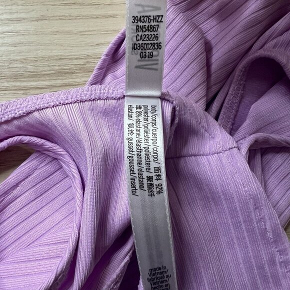 Victoria Sport Bodysuit Size Medium Ribbed One Piece Racerback Victoria's Secret - Picture 5 of 6